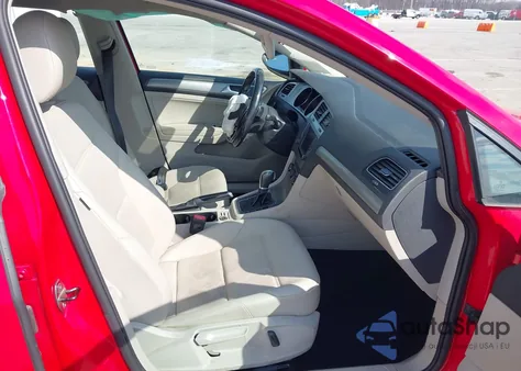 2017 Volkswagen Golf Sportwagen Tsi S/Tsi Se/Tsi Sel z USA, uszkodzony, nr VIN 3VWC17AU0HM506857